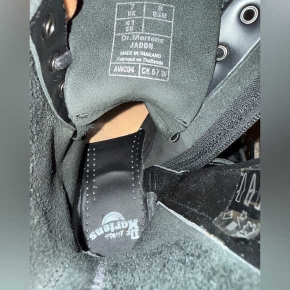 Dr. Martens “Jadon” Smooth Leather Platform Boots - Black - Picture 9 of 9